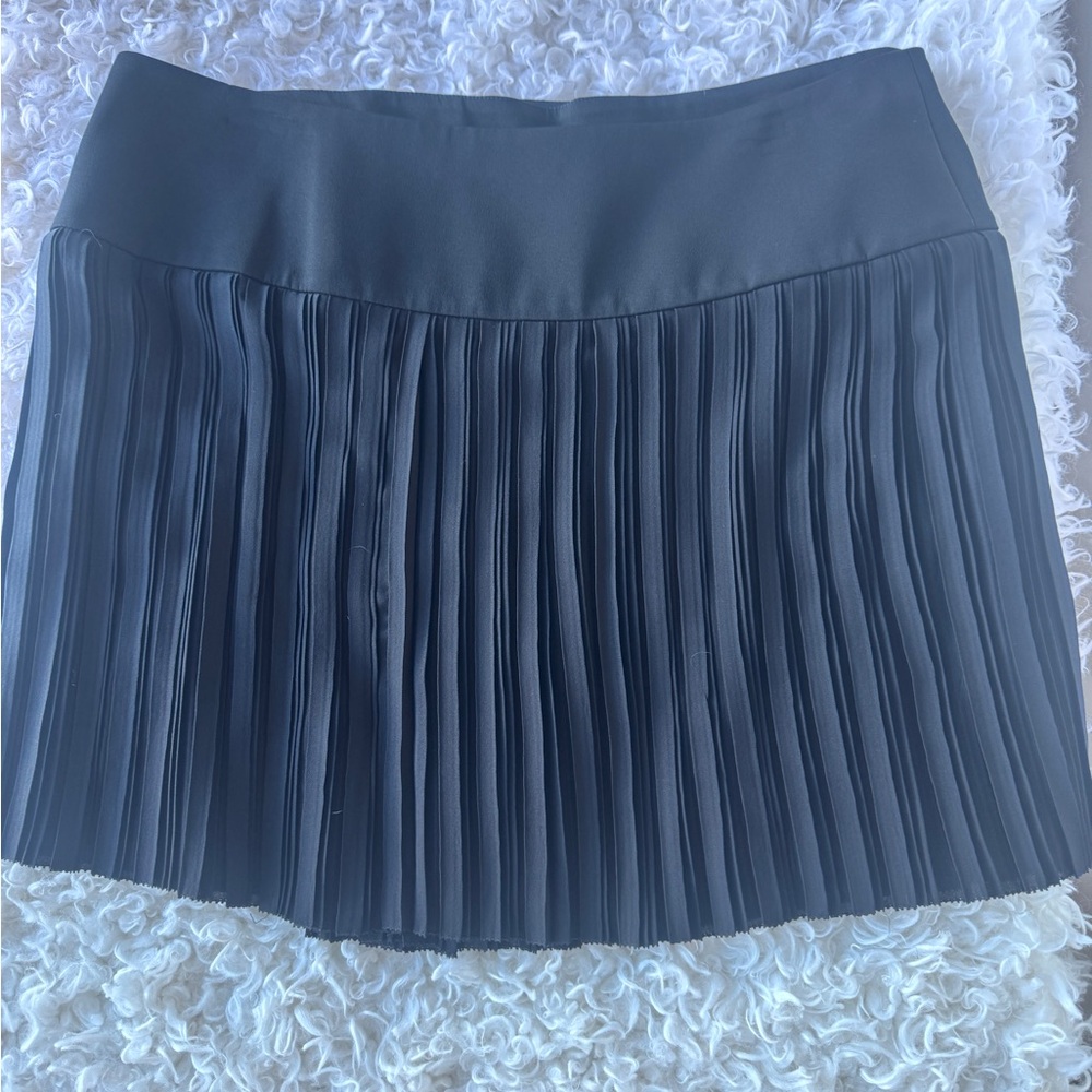 Gucci Black Mini Skirt with Buckle Accents - Picture 10 of 11